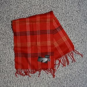Cejon Red Plaid Scarf